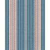 MINDTHEGAP Berber Stripes Blue - tapeta