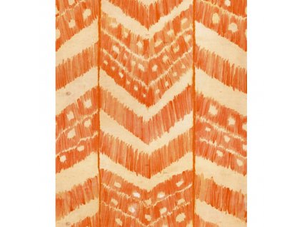 MINDTHEGAP Turkish Ikat Tangerine - tapeta