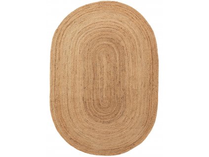 MOOD SELECTION Oval Jutta Light Brown - koberec