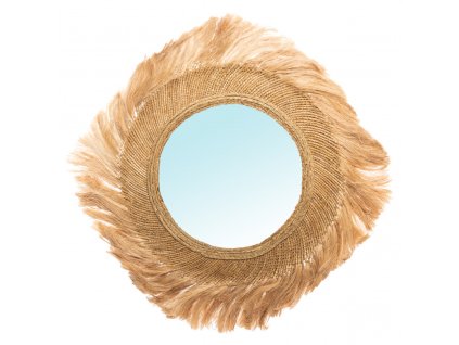 BAZAR BIZAR The Capri Mirror - Natural - L zrkadlo