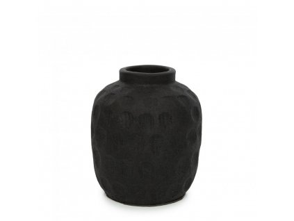 BAZAR BIZAR The Trendy Vase - Black - M váza