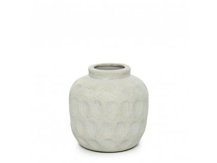 BAZAR BIZAR The Trendy Vase - Concrete - S váza