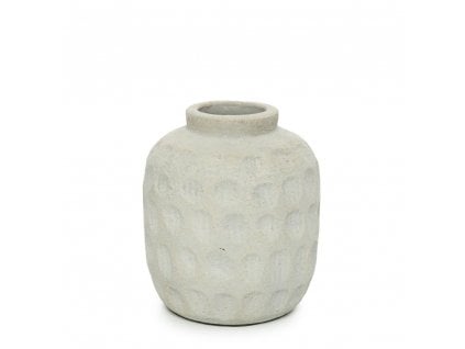 BAZAR BIZAR The Trendy Vase - Concrete - M váza