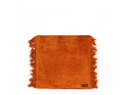 BAZAR BIZAR The Oh My Gee Cushion Cover - Rust Velvet - 40x40 obliečka