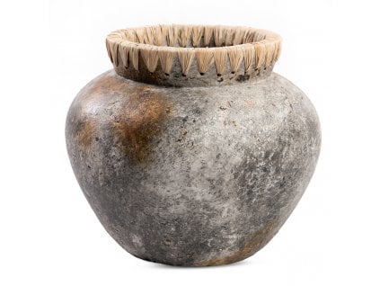 BAZAR BIZAR The Styly Vase - Antique Grey - M váza