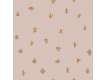 DEKORNIK Simple Irregulars Stars On Pastel Background - Tapeta