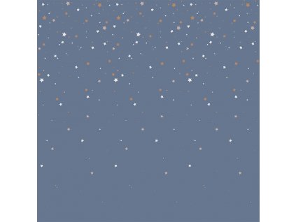 DEKORNIK Simple Stars From The Sky Blue - Tapeta
