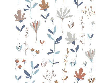 DEKORNIK Simple Scandinavian Winter Meadow - Tapeta