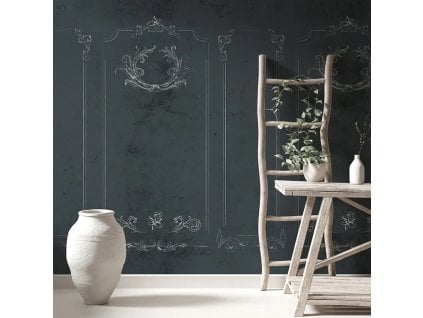 VLADILA Brindille Stucco Dark - tapeta