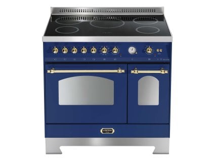 RBLD96MFTE Ci Dolcevita 90 Blue Dopppio Forno MF Piano Induzione Brass