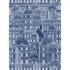 MINDTHEGAP Louvre Blue - tapeta