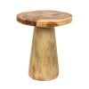 BAZAR BIZAR The Timber Conic Side Table - Natural - 50 príručný stolík