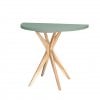 eng pl JUBI Halfround Extendable Table diam 90cm Sage Green 6113 2